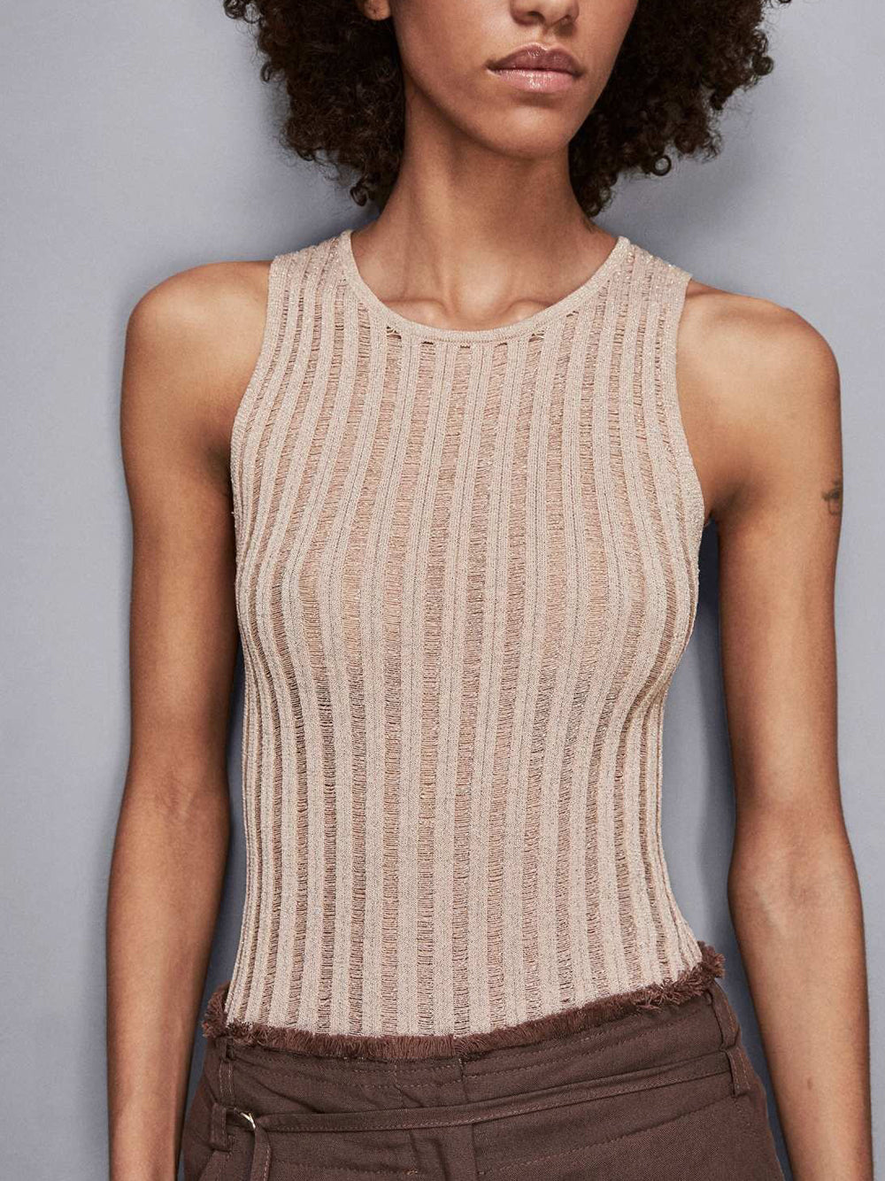 Top Patrizia Pepe da Donna - Beige