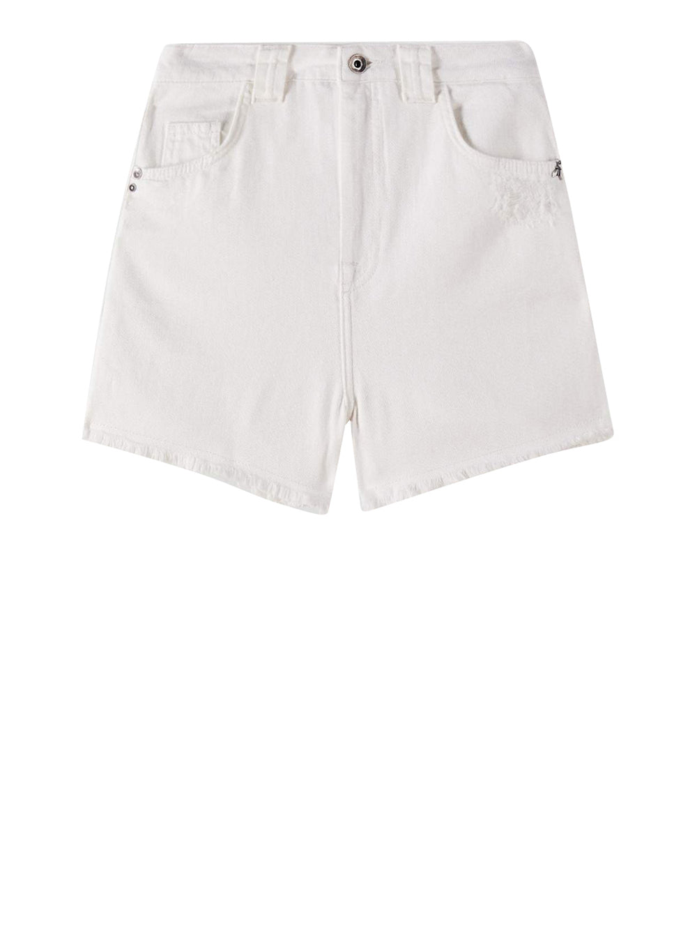Shorts Jeans Patrizia Pepe da Donna - Bianco