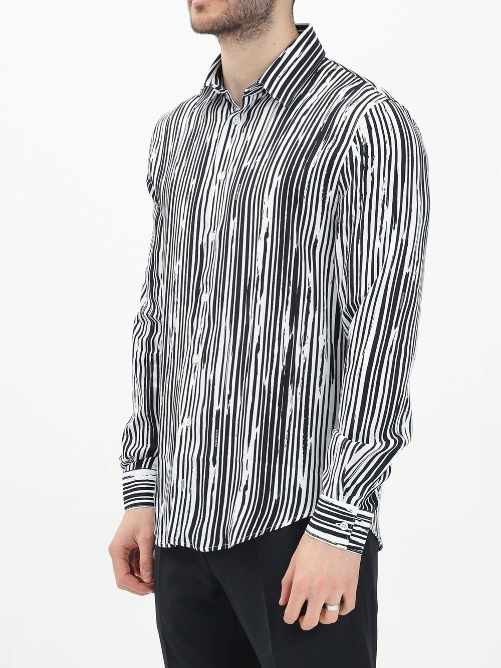 Camicia Fantasia Patrizia Pepe da Uomo - Nero