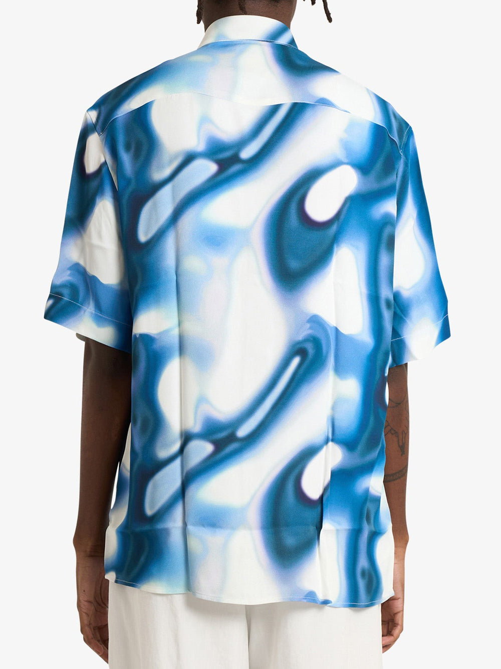 Camicia Fantasia Patrizia Pepe da Uomo - Blu