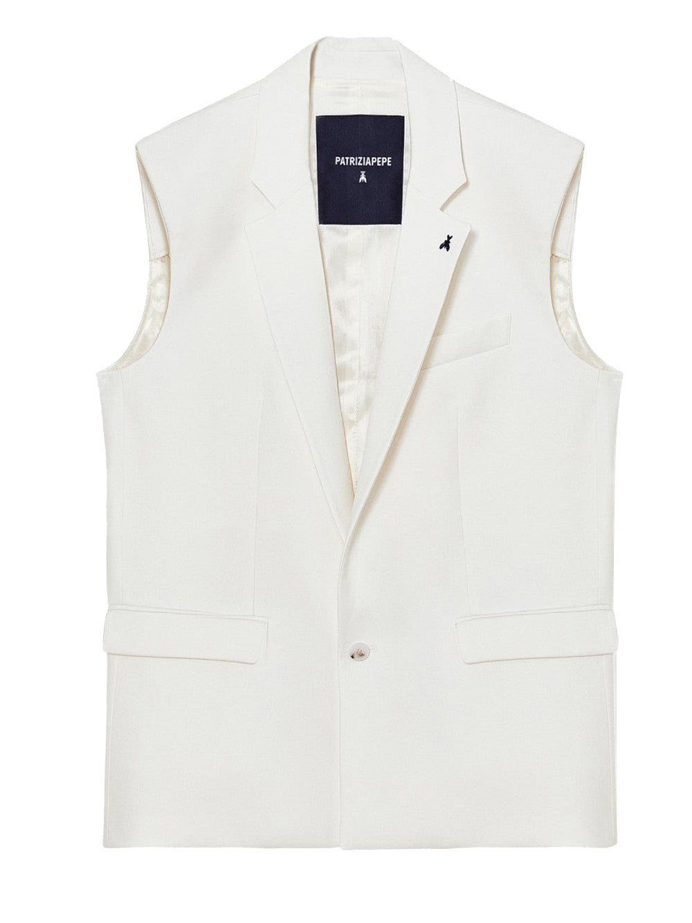 Gilet Patrizia Pepe da Uomo - Bianco