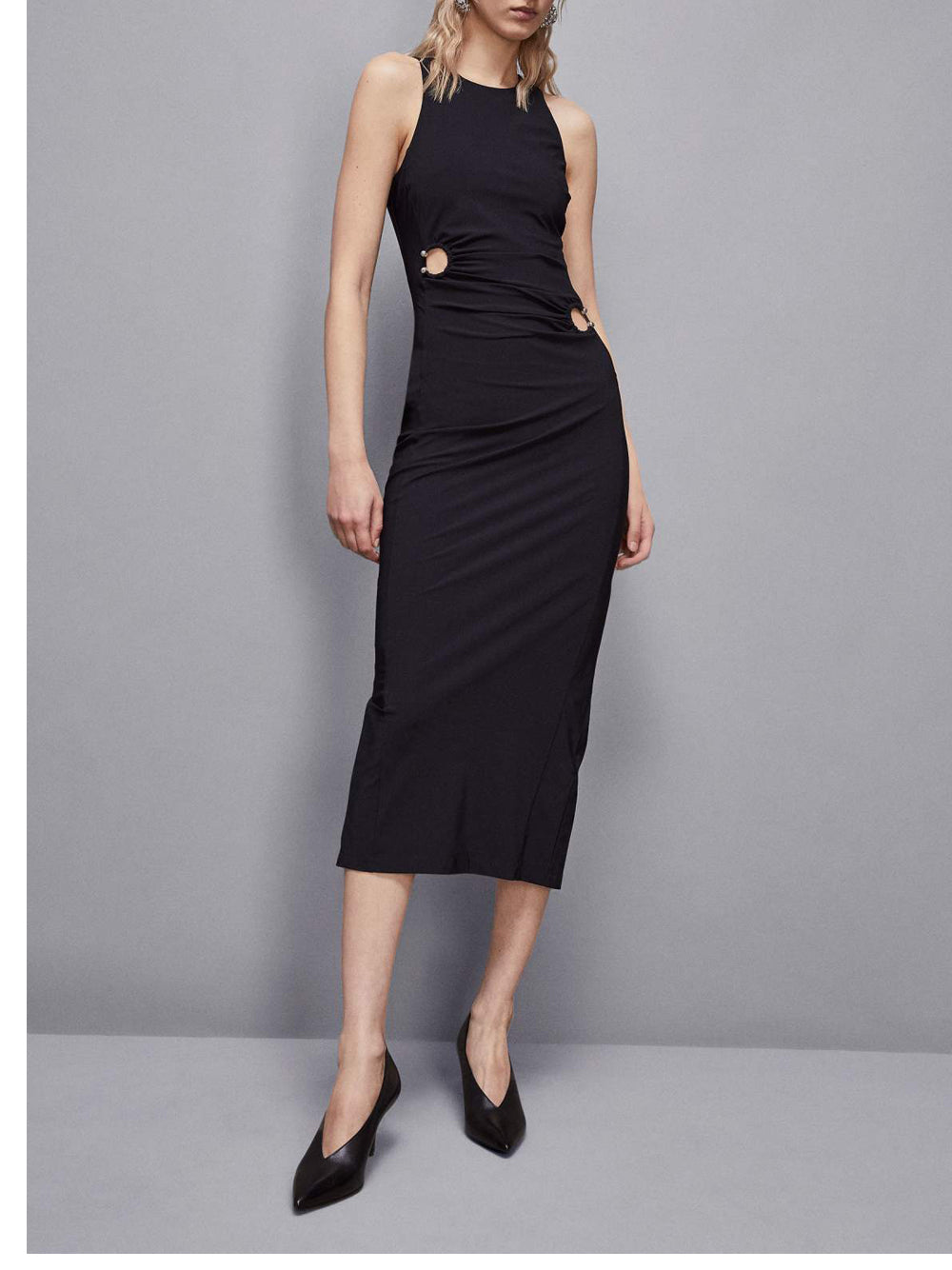 Vestito Longuette Patrizia Pepe da Donna - Nero