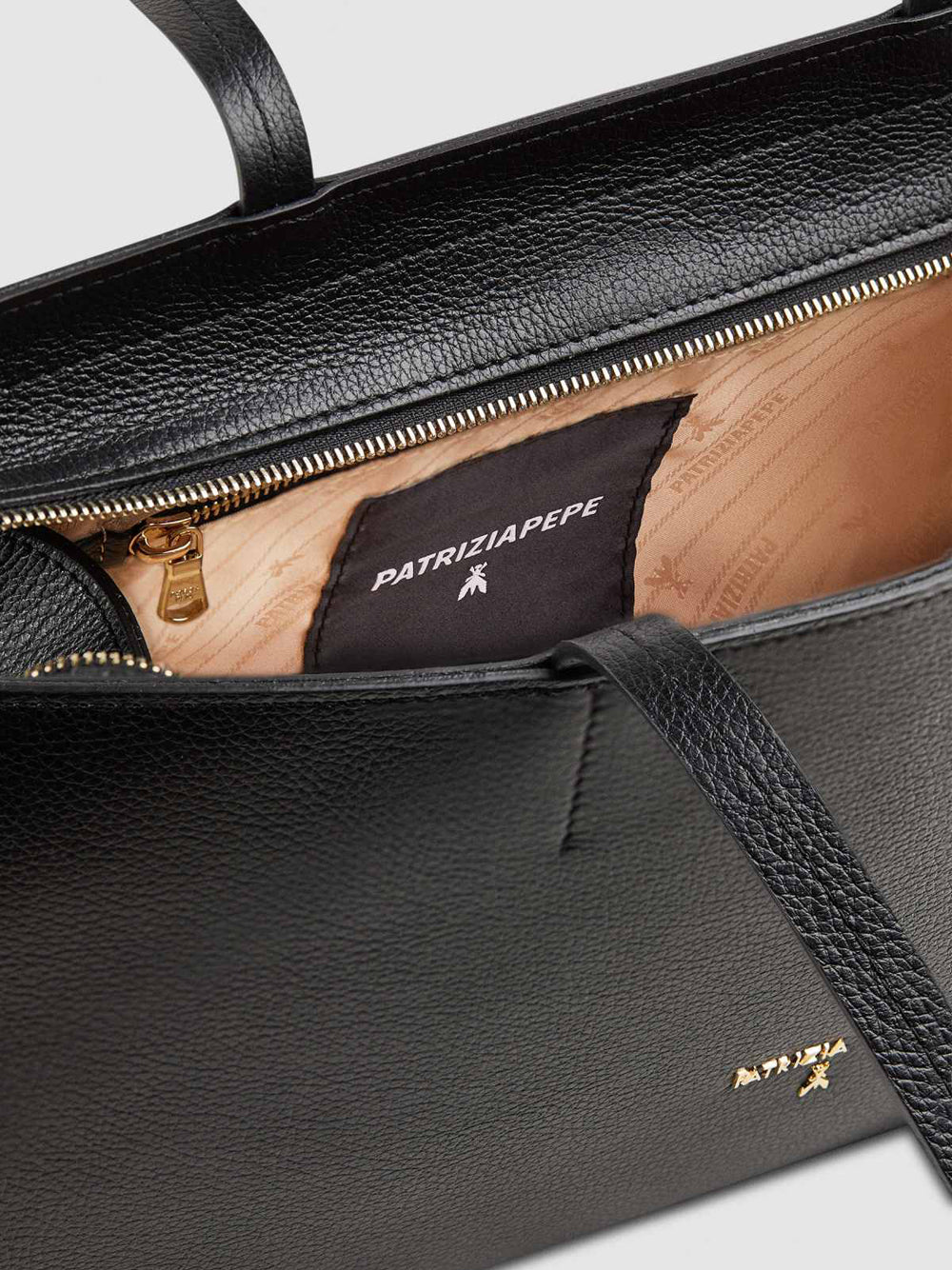 Borsa Shopper Patrizia Pepe da Donna - Nero