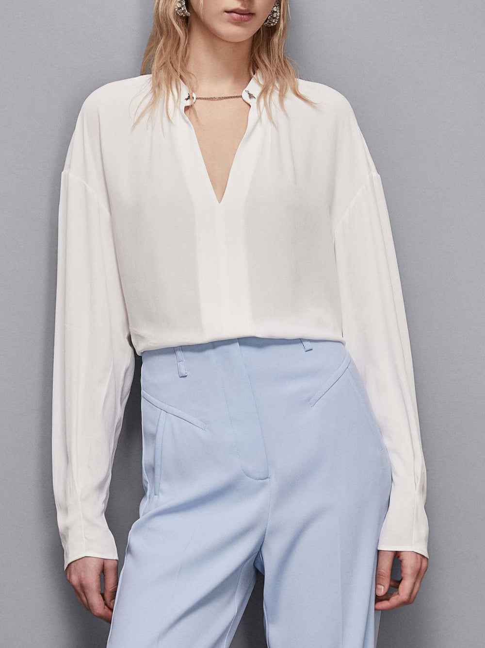 Blusa Patrizia Pepe da Donna - Bianco