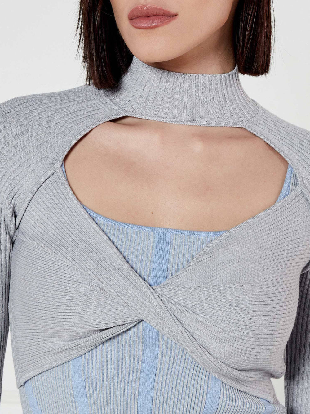 Maglia Patrizia Pepe da Donna - Celeste
