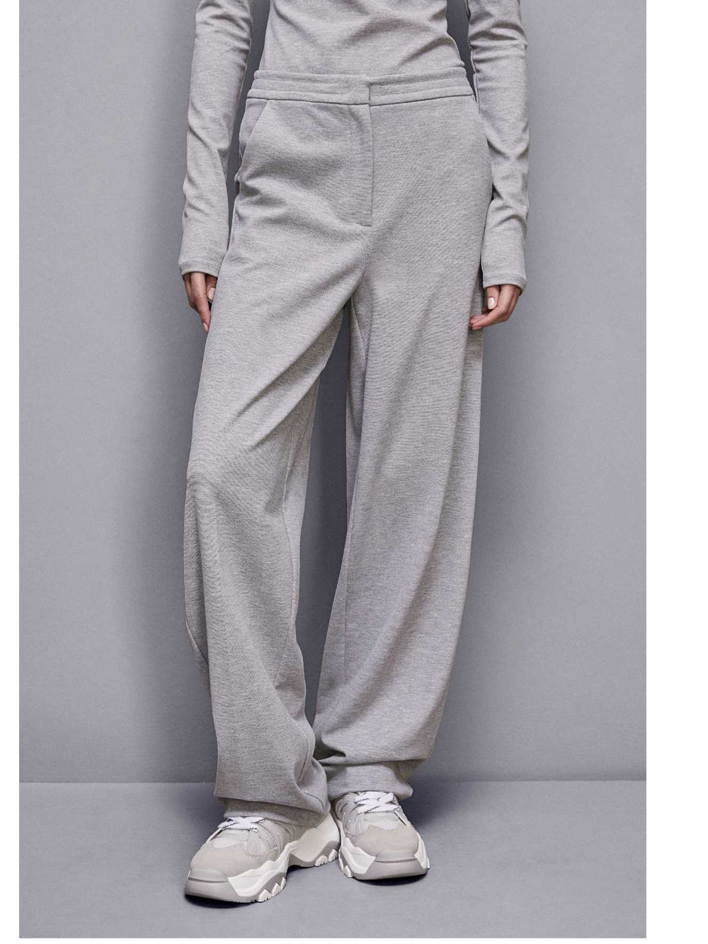 Pantalone Jogger Patrizia Pepe da Donna - Grigio
