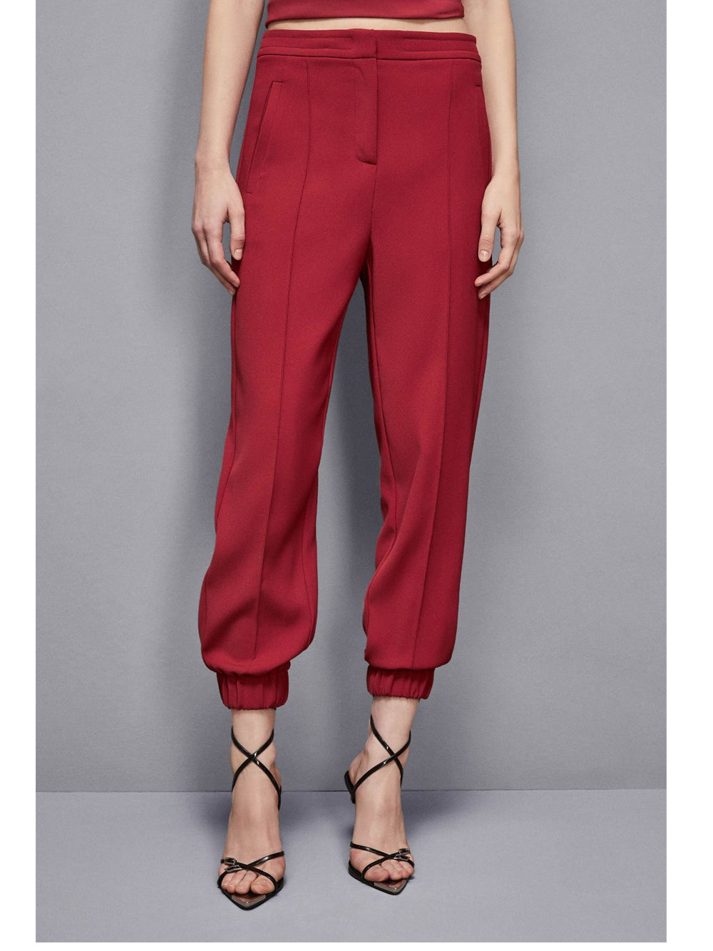 Pantalone Jogger Patrizia Pepe da Donna - Bordeaux