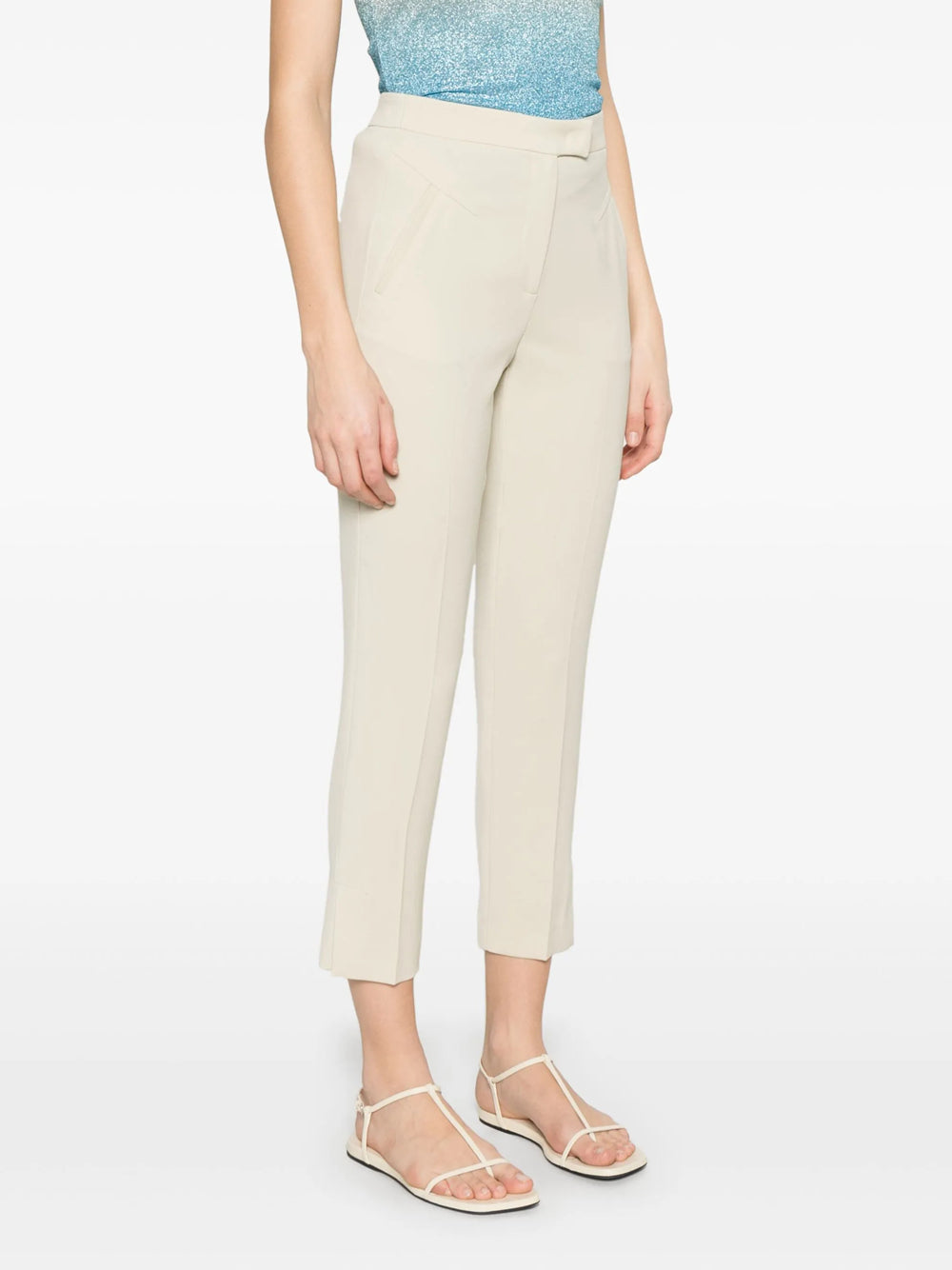 Pantalone Capri Patrizia Pepe da Donna - Beige