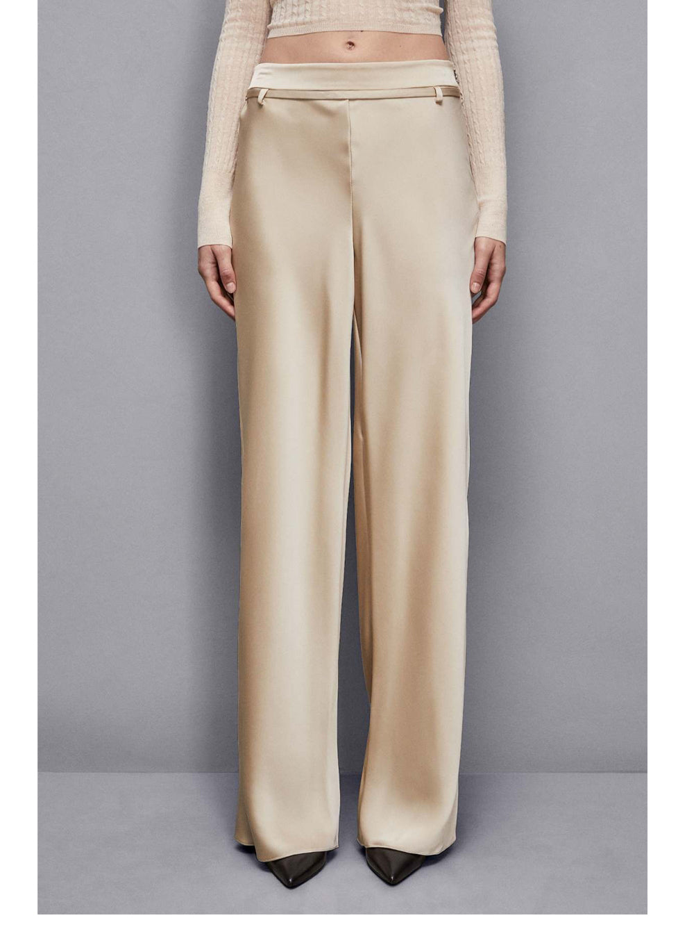 Pantalone Palazzo Patrizia Pepe da Donna - Beige