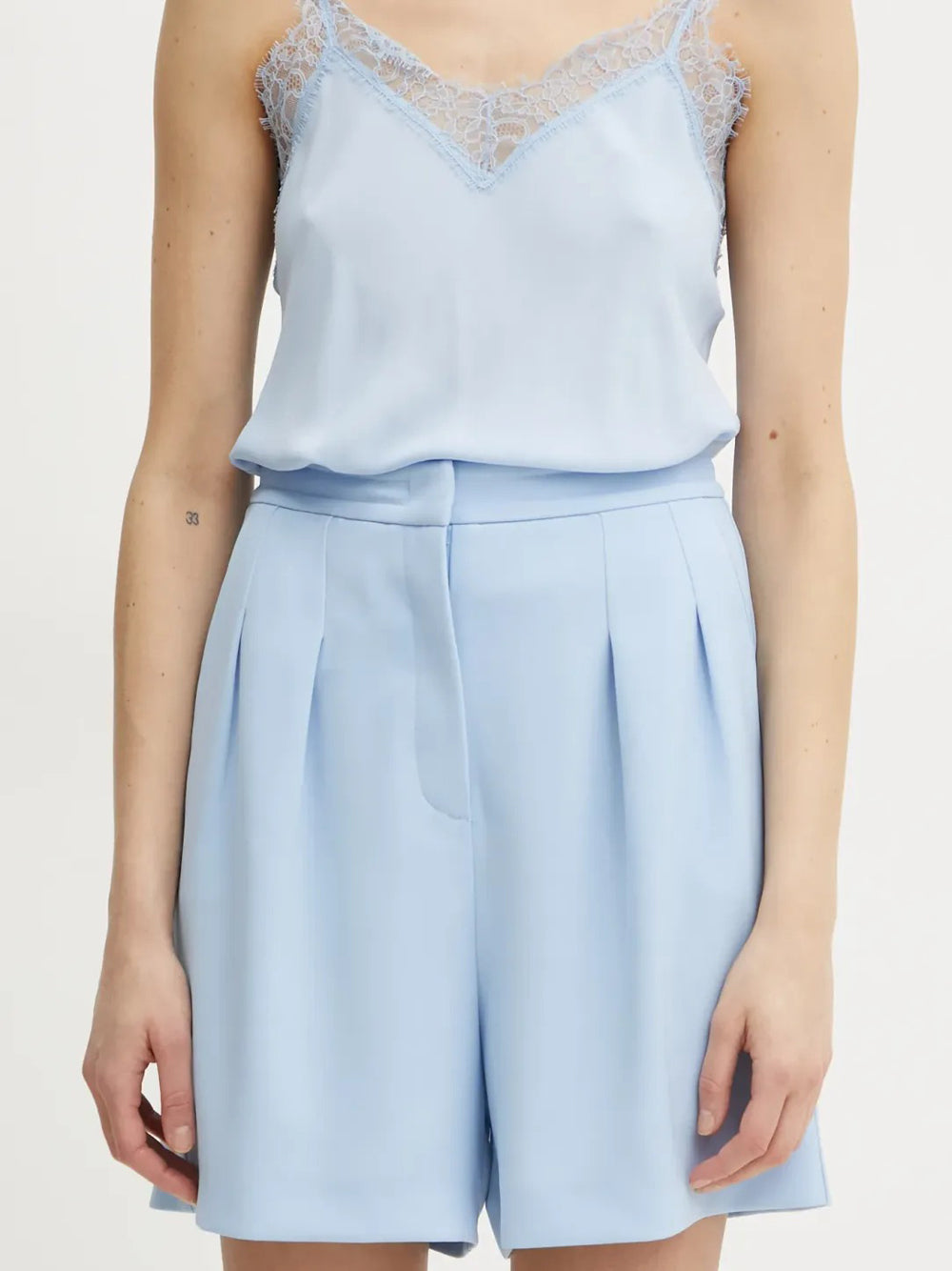 Shorts Patrizia Pepe da Donna - Celeste