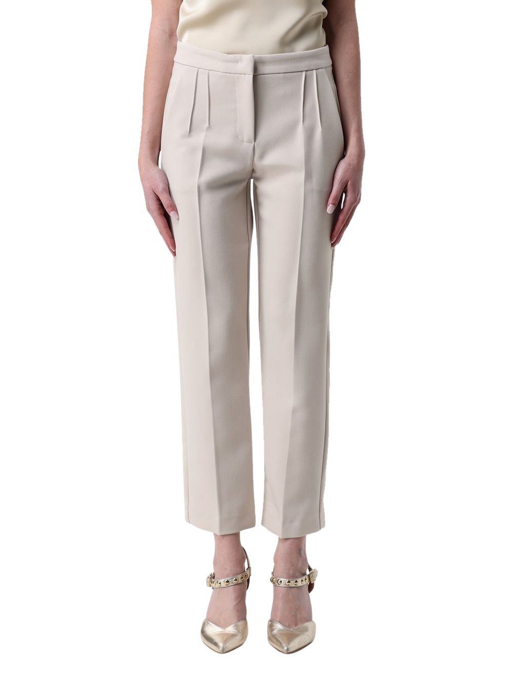 Pantalone Chino Patrizia Pepe da Donna - Beige