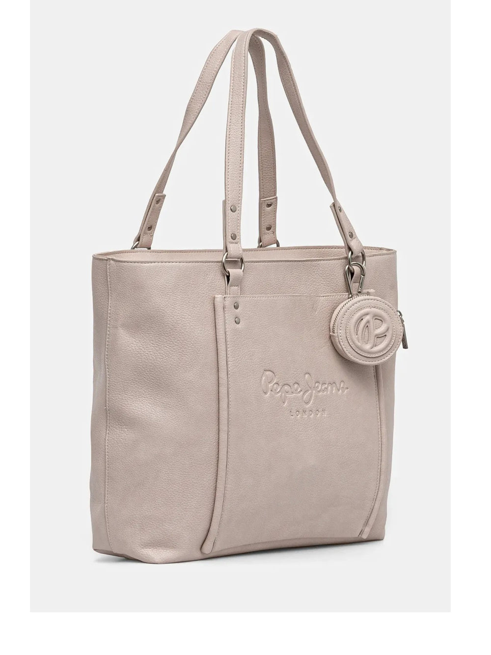Borsa Shopper Pepe Jeans Bellamie da Donna - Avorio