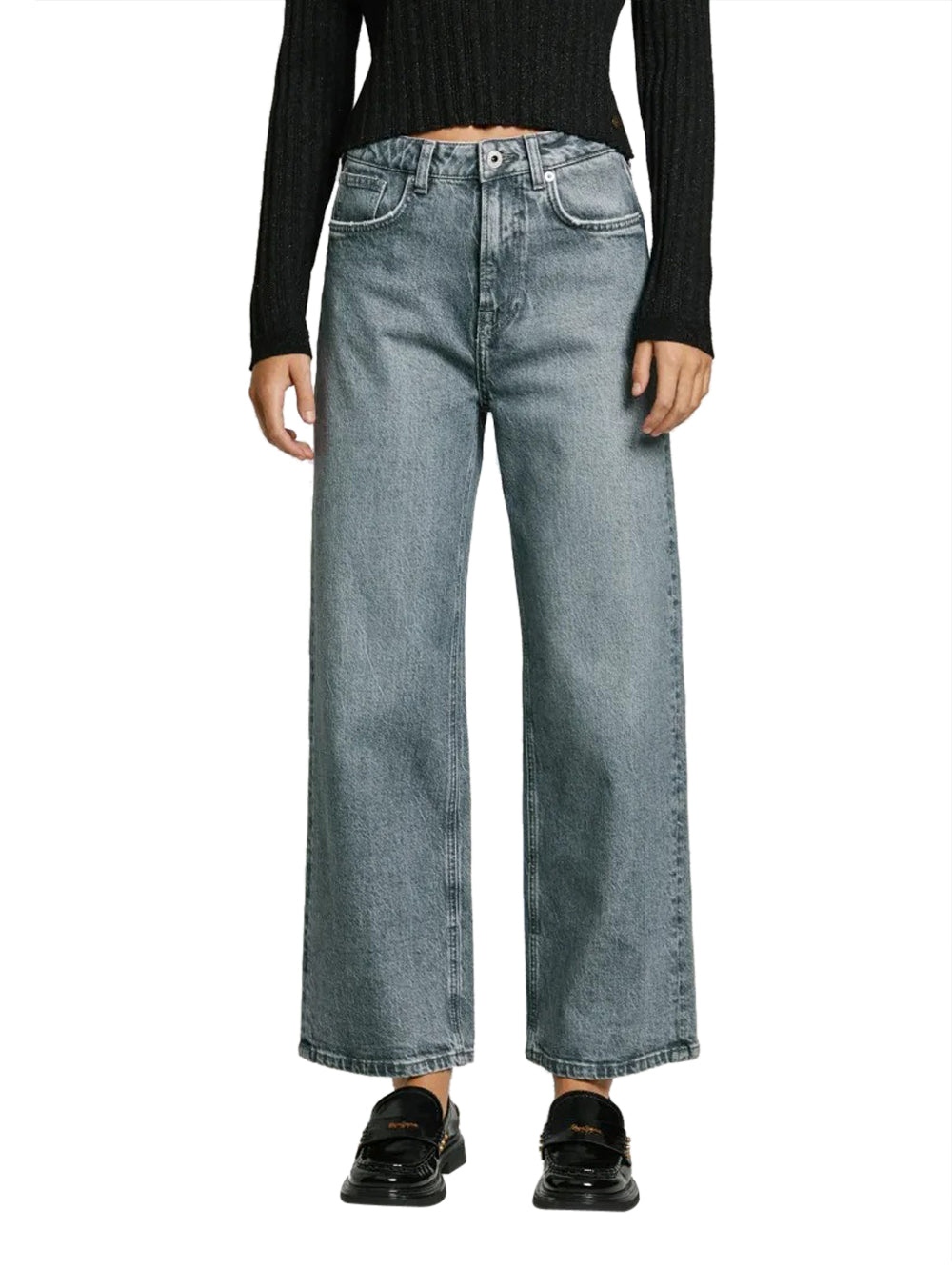 Jeans Straight Pepe Jeans Lexa da Donna - Denim