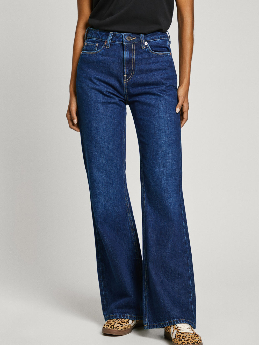 Jeans a Zampa Pepe Jeans Willa da Donna - Denim