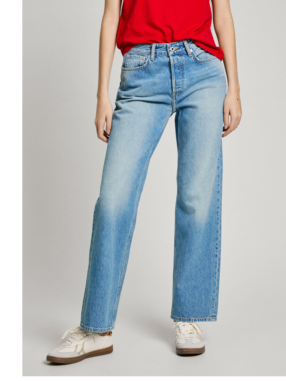 Jeans Straight Pepe Jeans Robyn da Donna - Denim