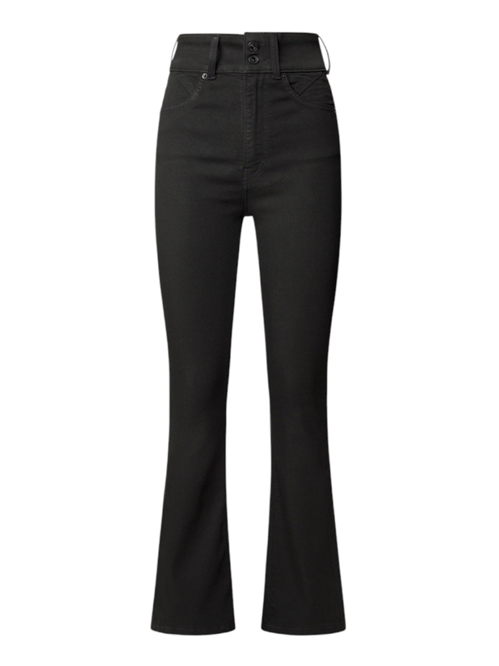 Jeans a Zampa Pepe Jeans da Donna - Nero