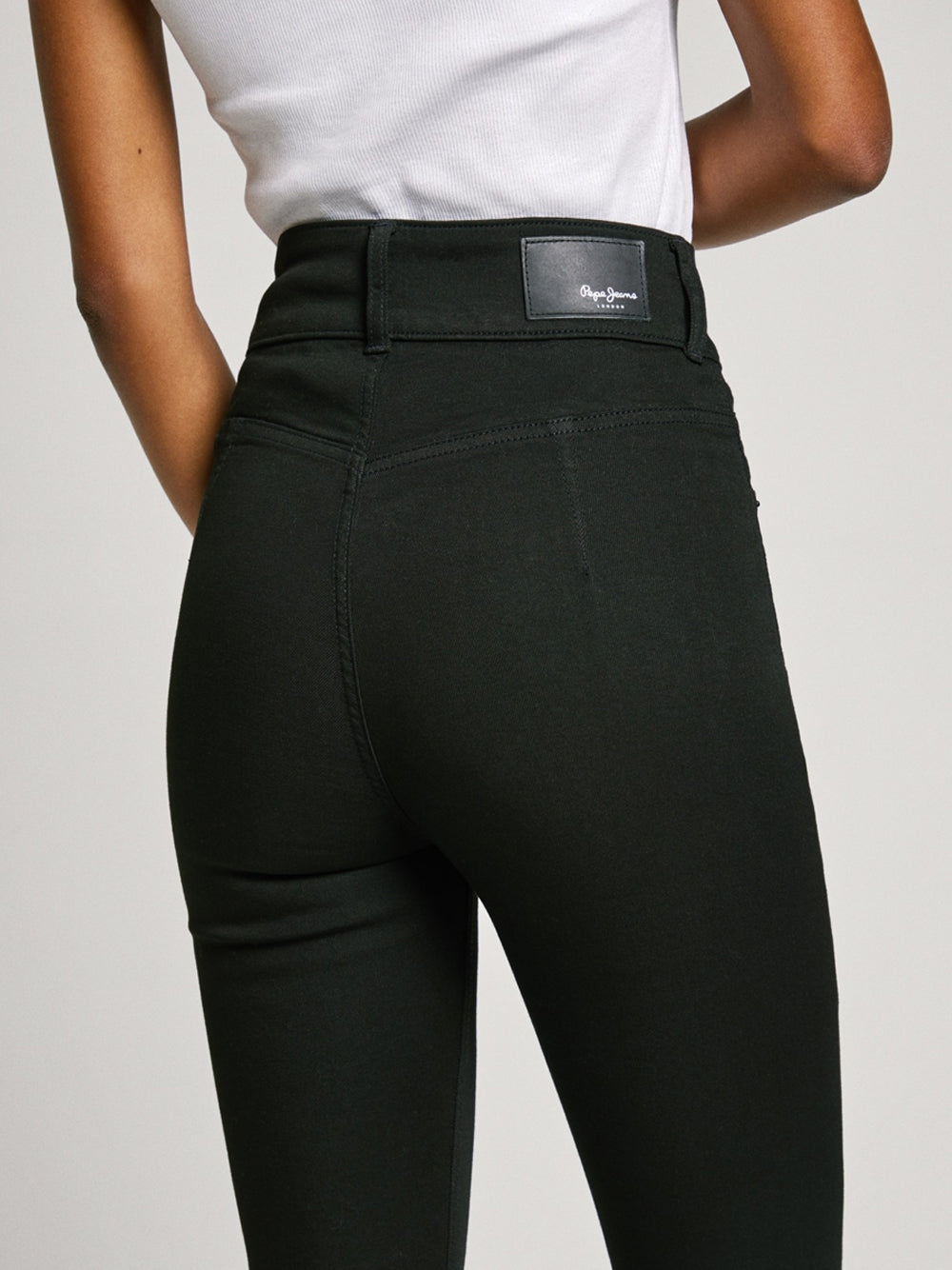 Jeans a Zampa Pepe Jeans da Donna - Nero
