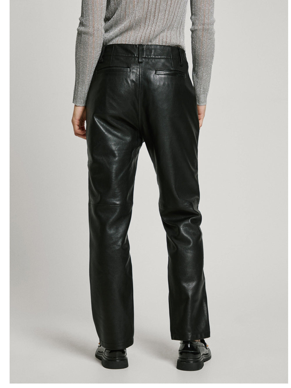 Pantalone Chino Pepe Jeans Fredja da Donna - Nero