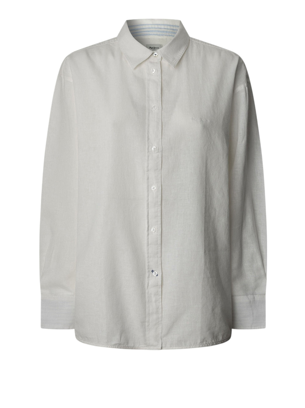 Camicia Classica Pepe Jeans Chipper da Donna - Bianco