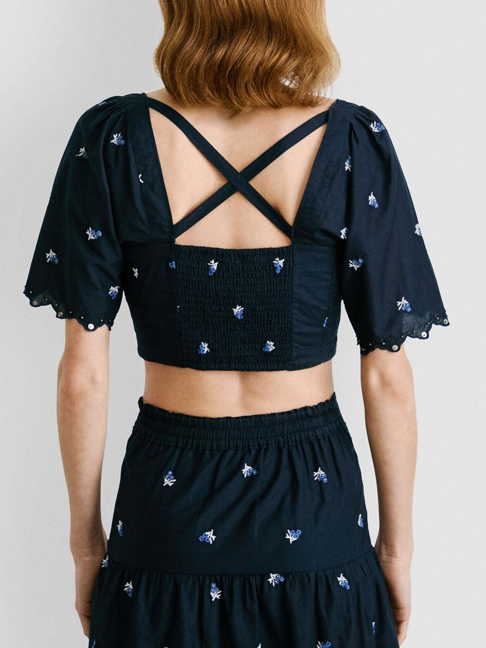 Top Pepe Jeans Energy da Donna - Blu