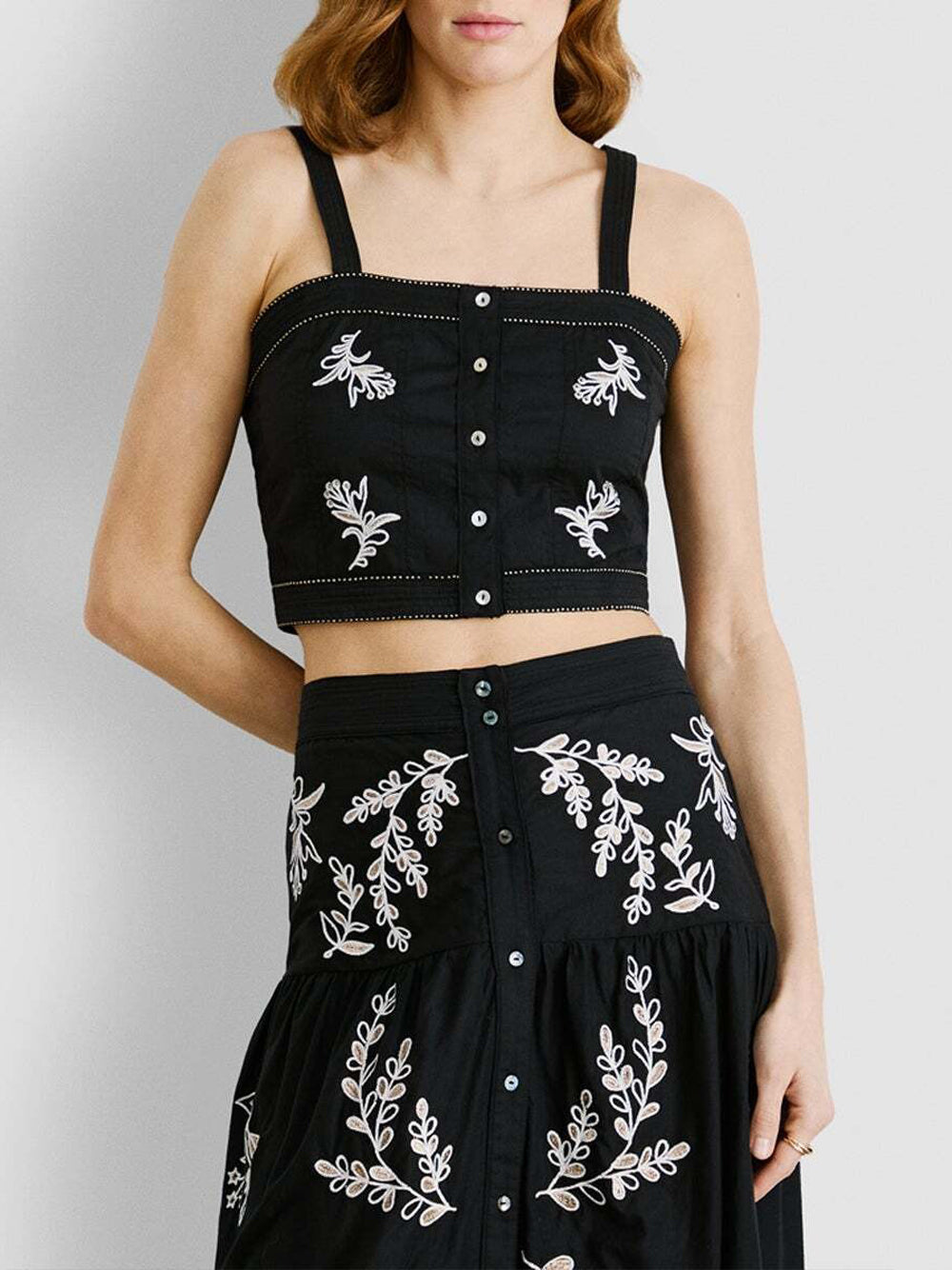 Top Pepe Jeans Earby da Donna - Nero