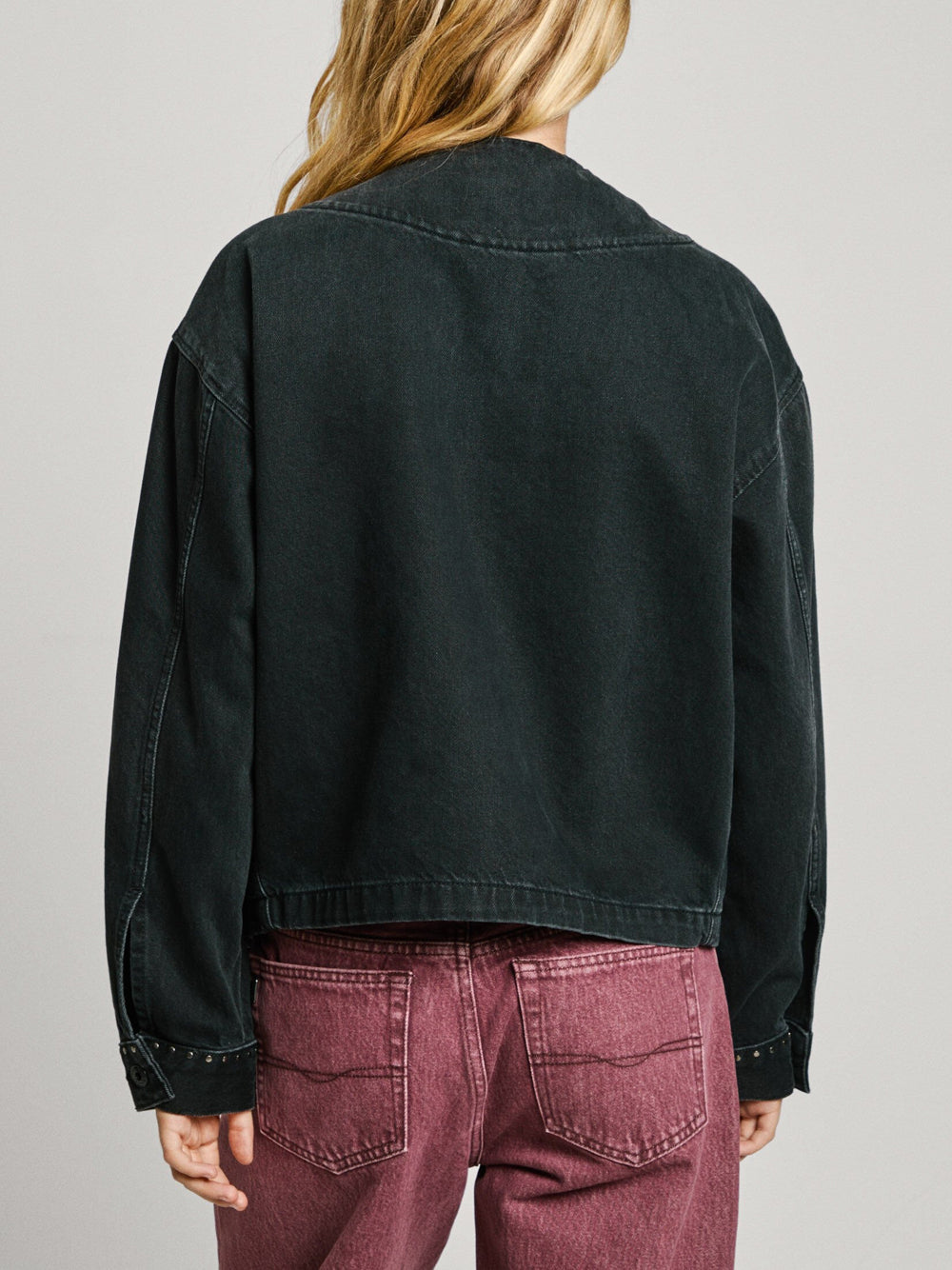 Giubbino di Jeans Pepe Jeans Daena da Donna - Nero