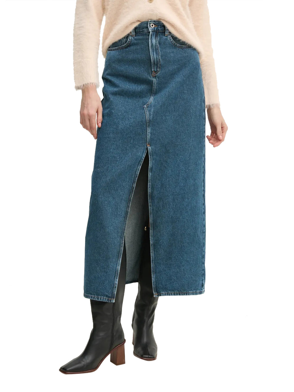 Gonna Longuette Pepe Jeans da Donna - Denim