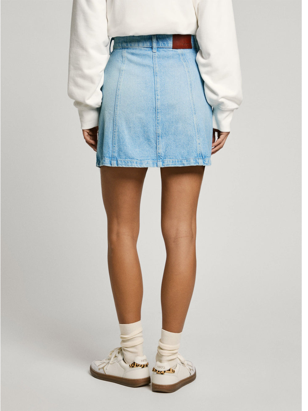 Gonna Mini Pepe Jeans da Donna - Denim