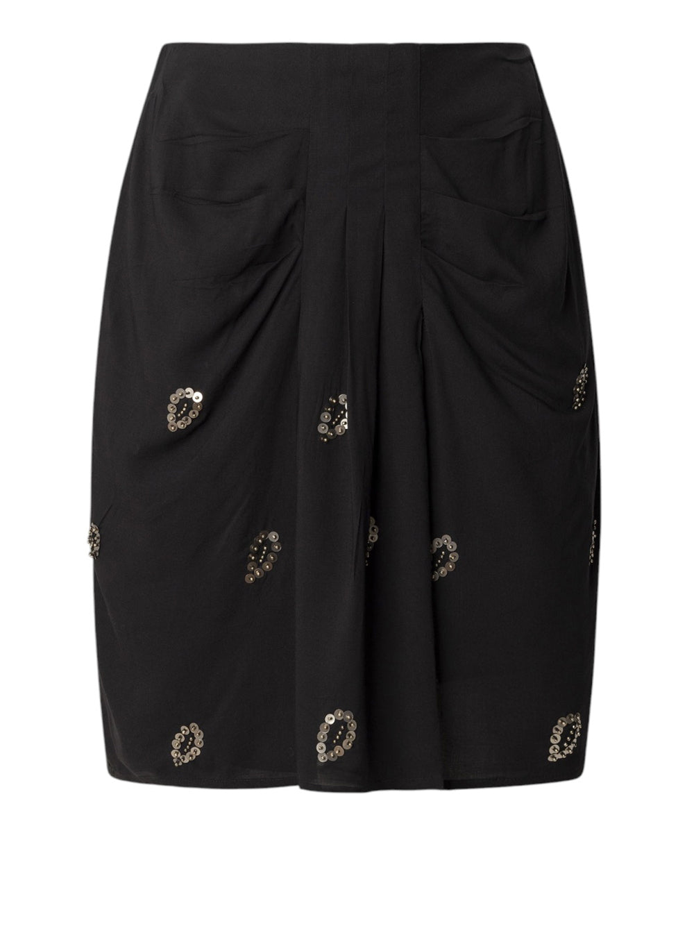 Gonna Midi Pepe Jeans Emeric da Donna - Nero