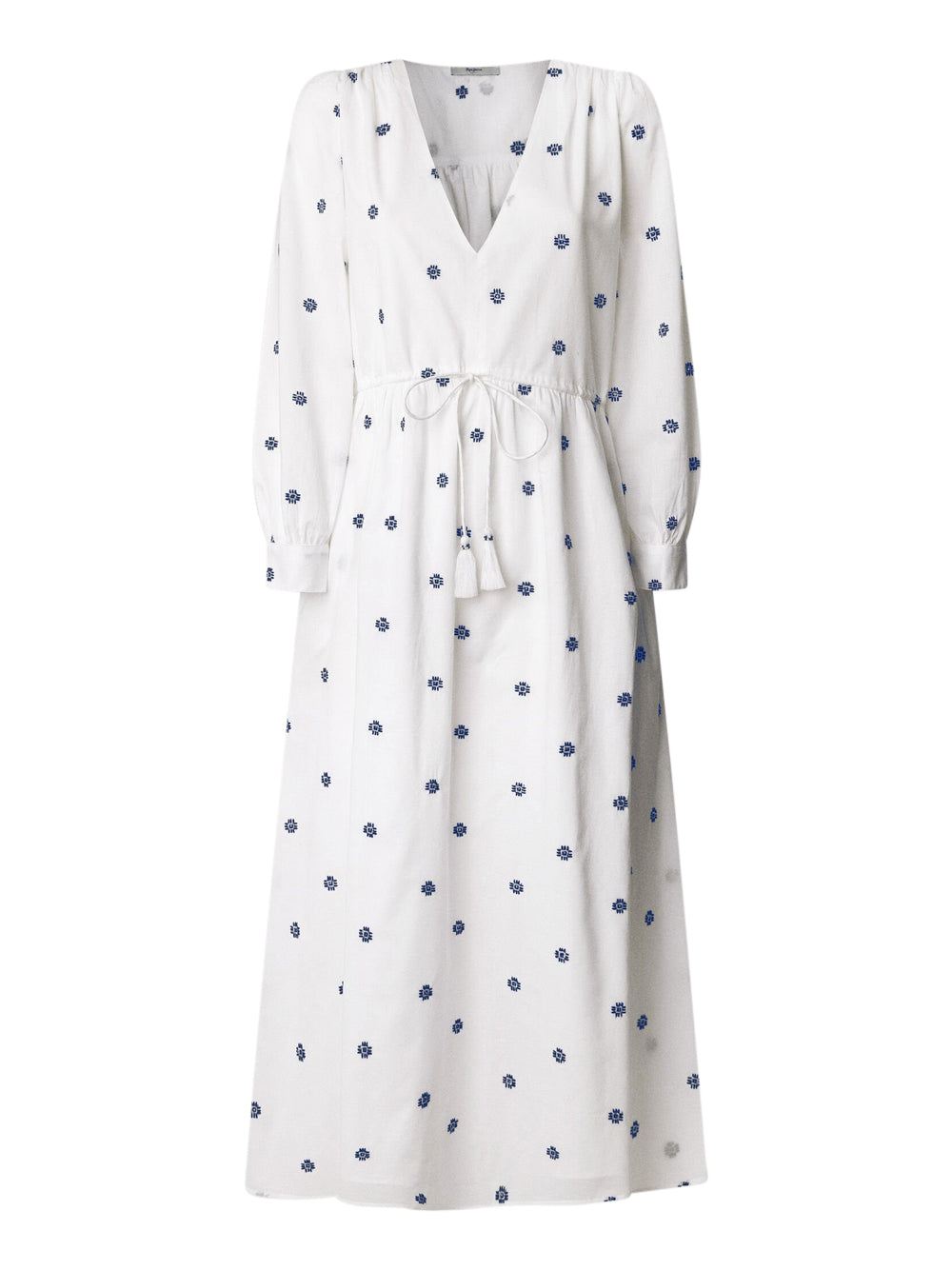 Vestito Longuette Pepe Jeans Deal da Donna - Bianco