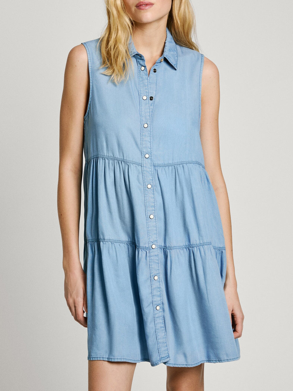 Vestito Mini Pepe Jeans Arya da Donna - Denim