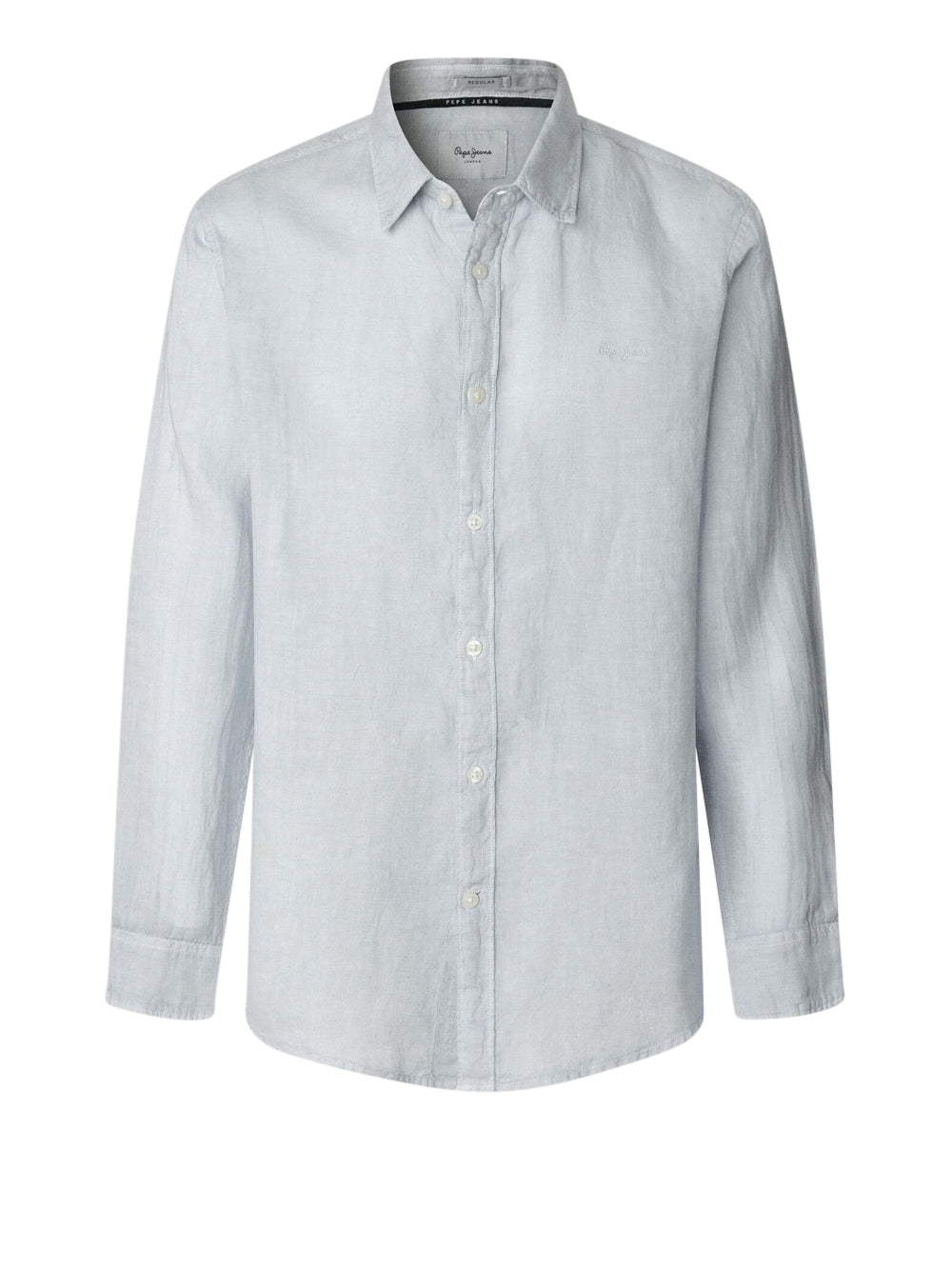 Camicia Casual Pepe Jeans Arnau da Uomo - Celeste