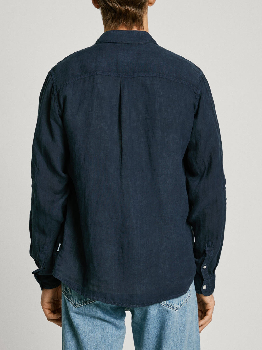 Camicia Casual Pepe Jeans Arnau da Uomo - Blu