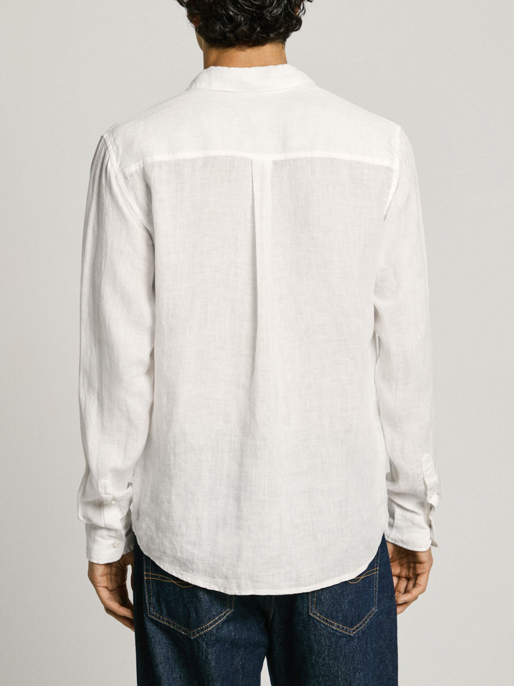 Camicia Casual Pepe Jeans Arnau da Uomo - Bianco