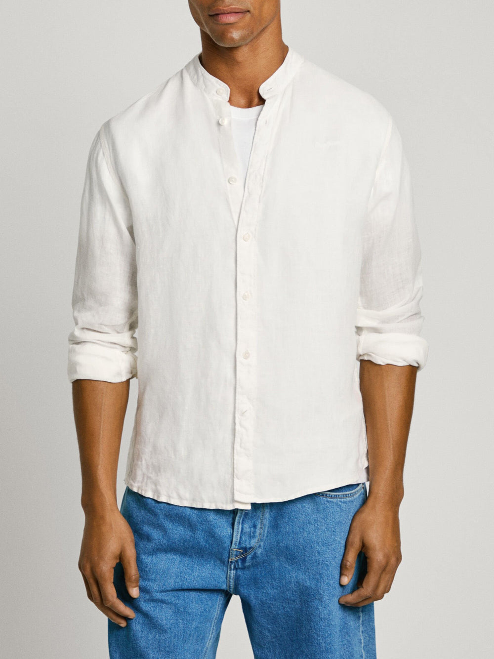 Camicia Casual Pepe Jeans Asher da Uomo - Bianco