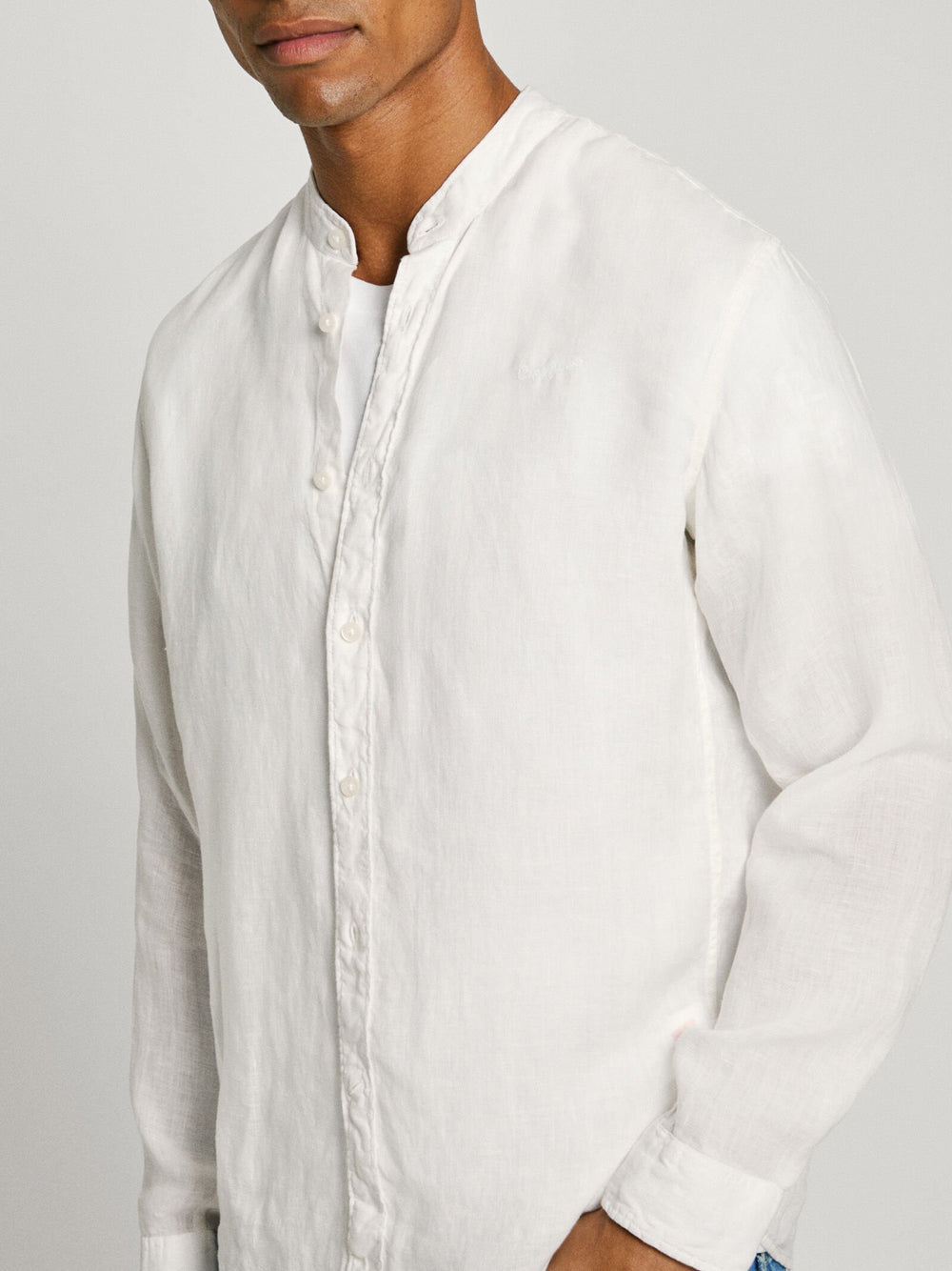 Camicia Casual Pepe Jeans Asher da Uomo - Bianco