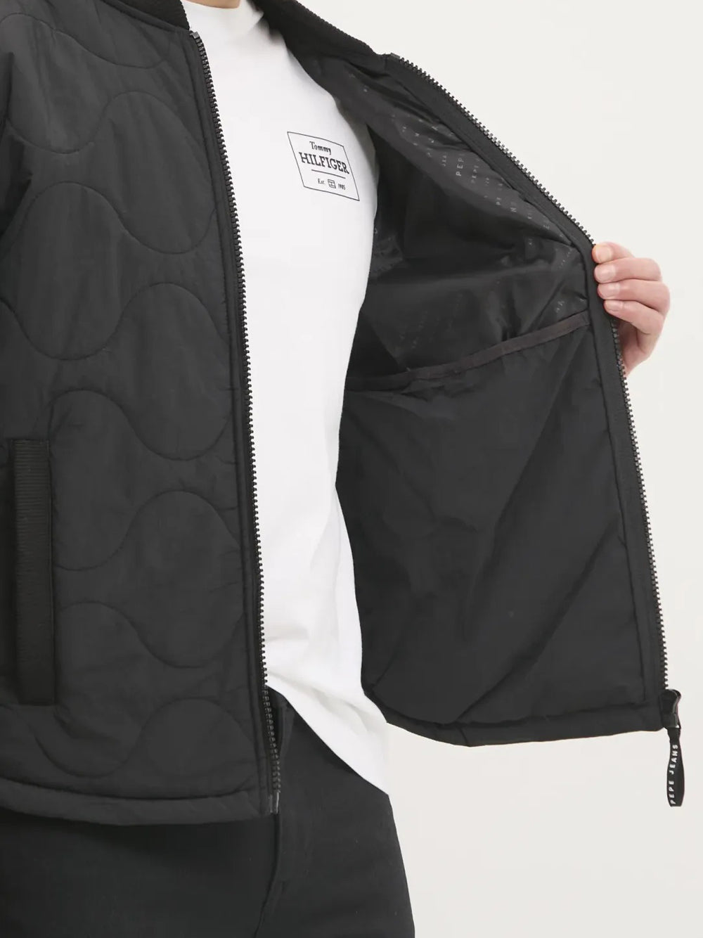 Giubbino Pepe Jeans Malabar da Uomo - Nero