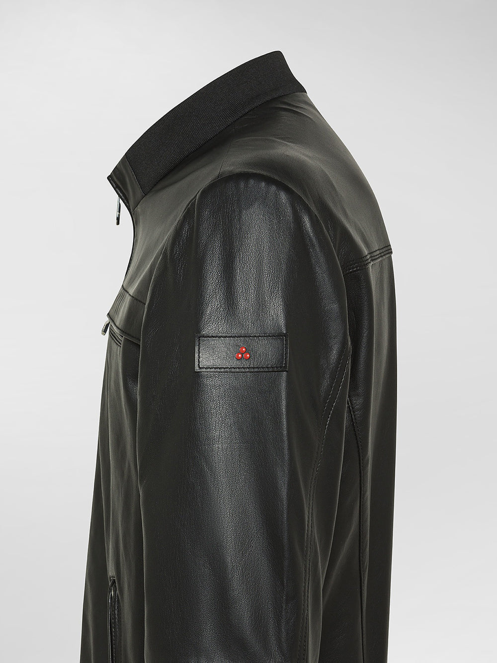Giubbino di Pelle Peuterey Sands Leather da Uomo - Nero
