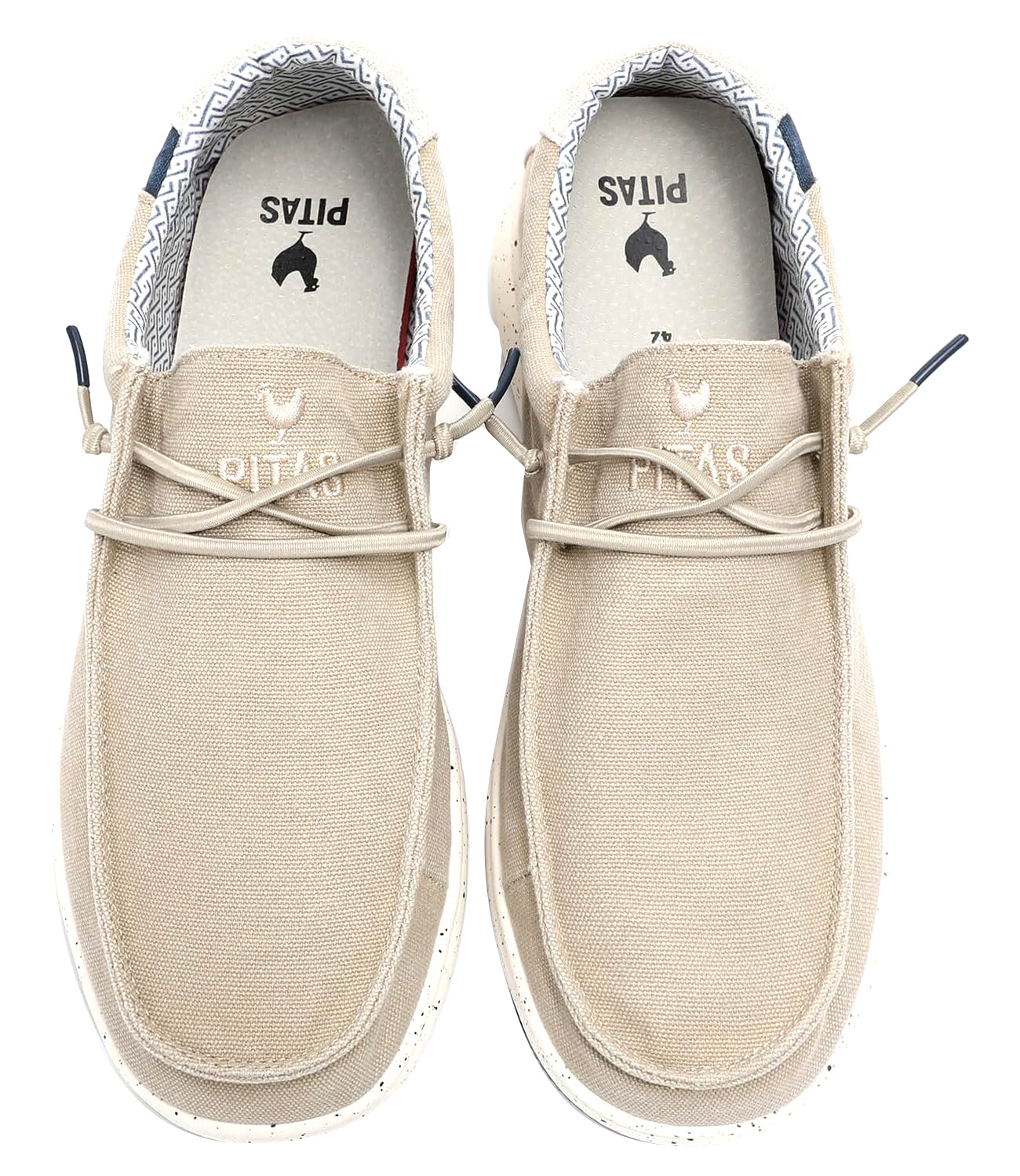 Pitas Scarpa Uomo Mod. NIAS CANVAS Beige