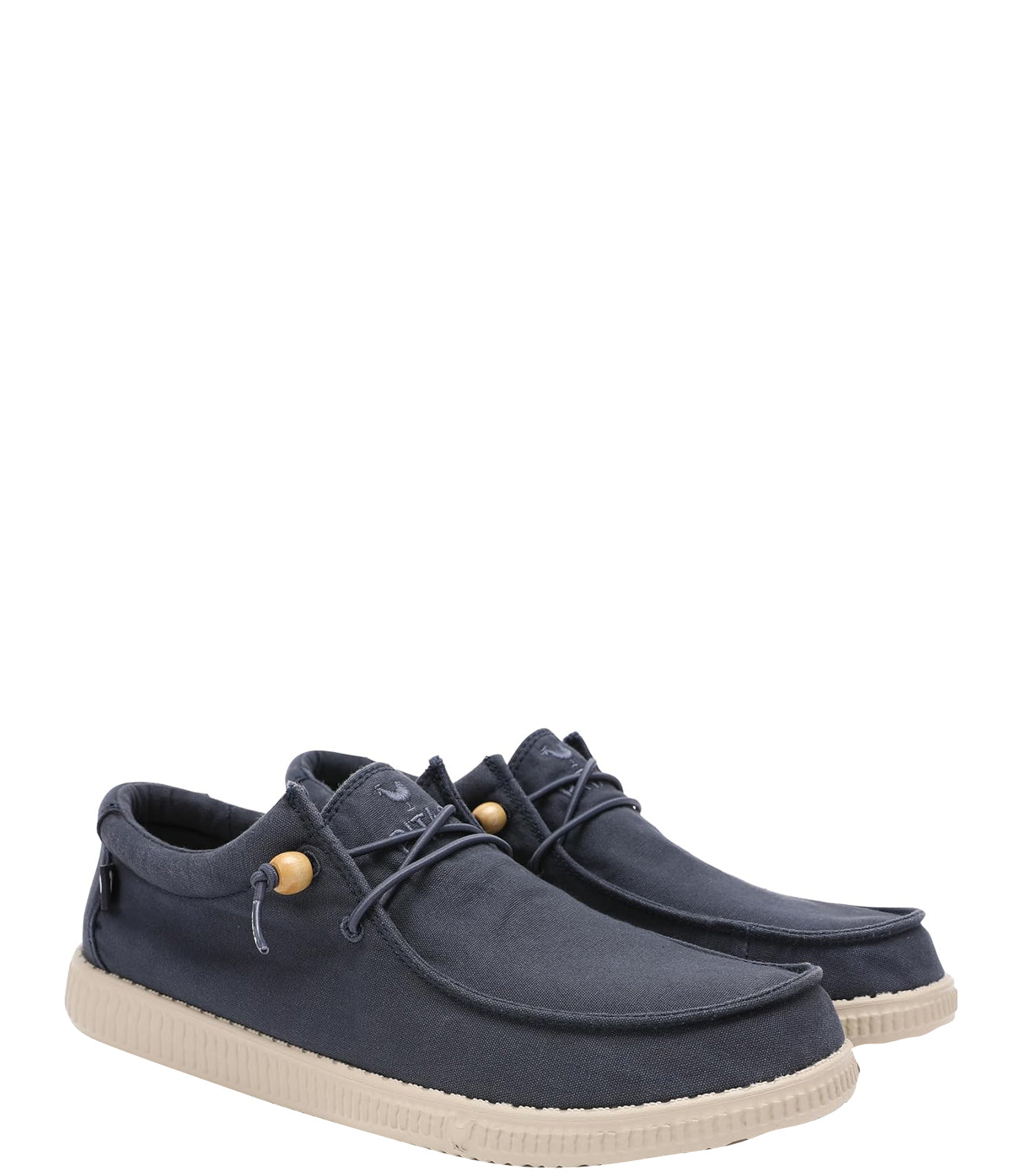 Pitas Scarpa Uomo Mod. WP150WALLABIW CANVAS MARINO Blu