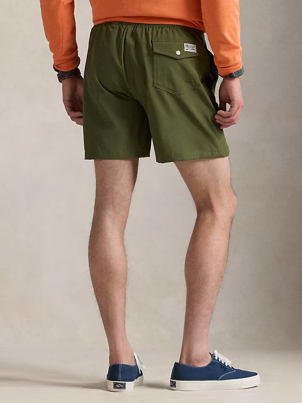 Ralph Lauren Polo Ralph Lauren Short Mare Uomo Mod. 71095778 REGULAR 002 OLIVA Verde