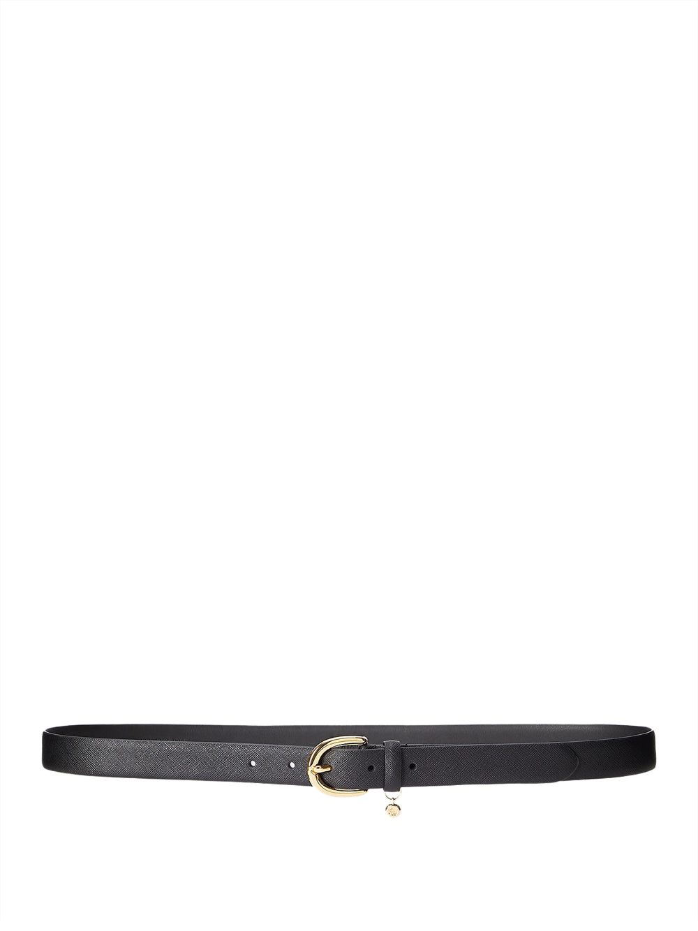 Cintura Ralph Lauren Charm Classic da Donna - Nero