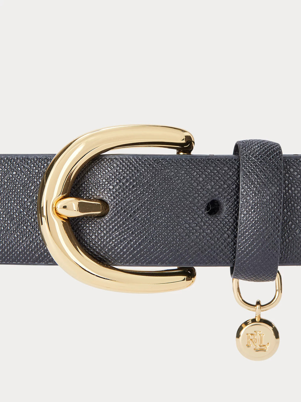 Cintura Ralph Lauren Charm Classic da Donna - Nero