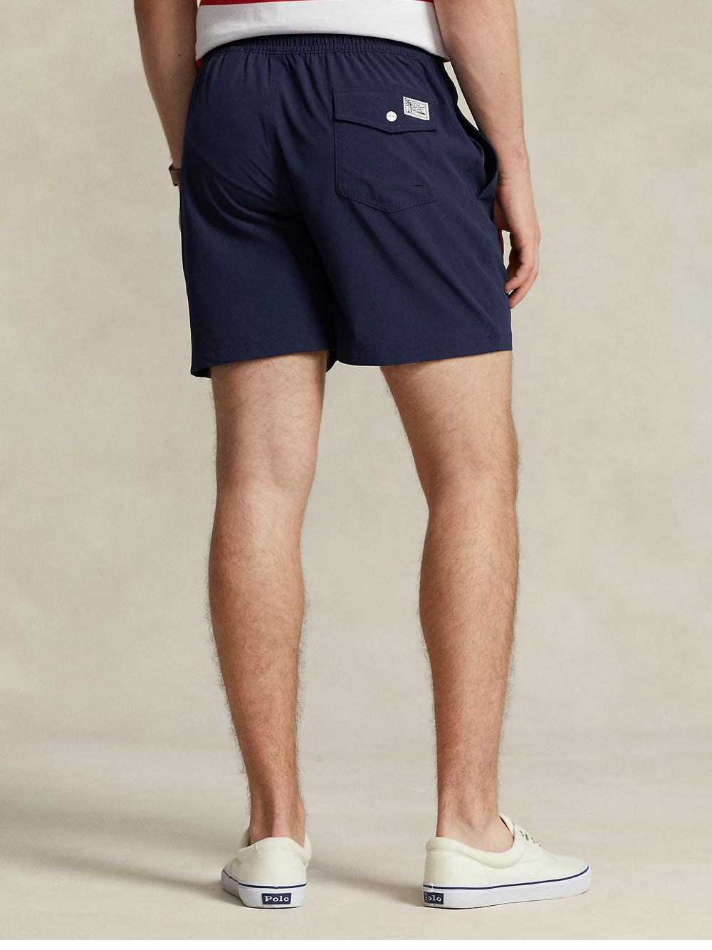 Shorts Mare Ralph Lauren Traveler da Uomo - Blu
