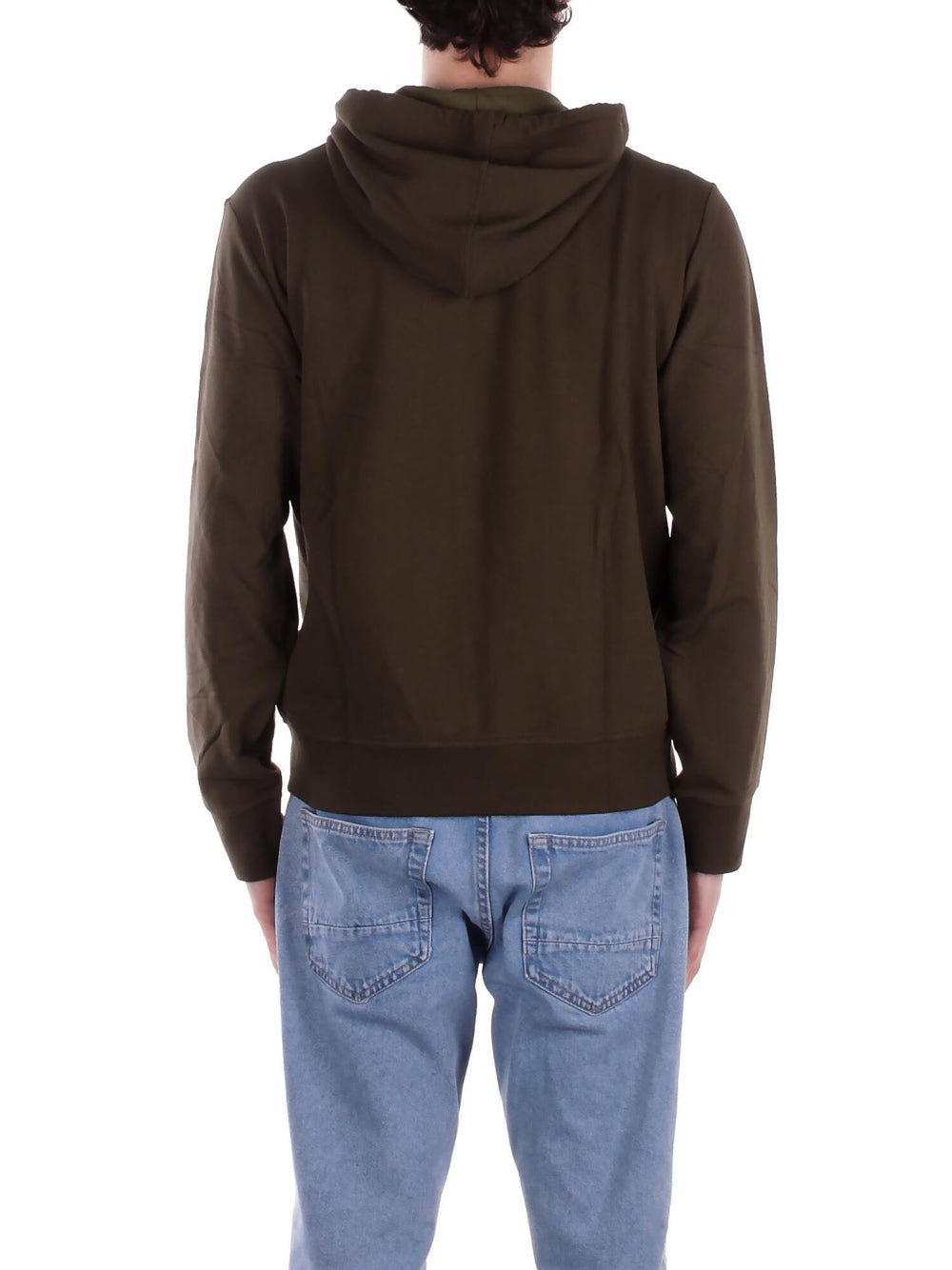 Felpa Zip Ralph Lauren da Uomo - Verde