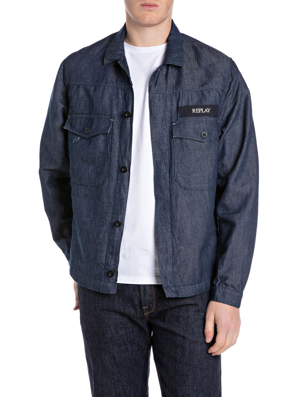 Giubbino di Jeans Replay da Uomo - Denim