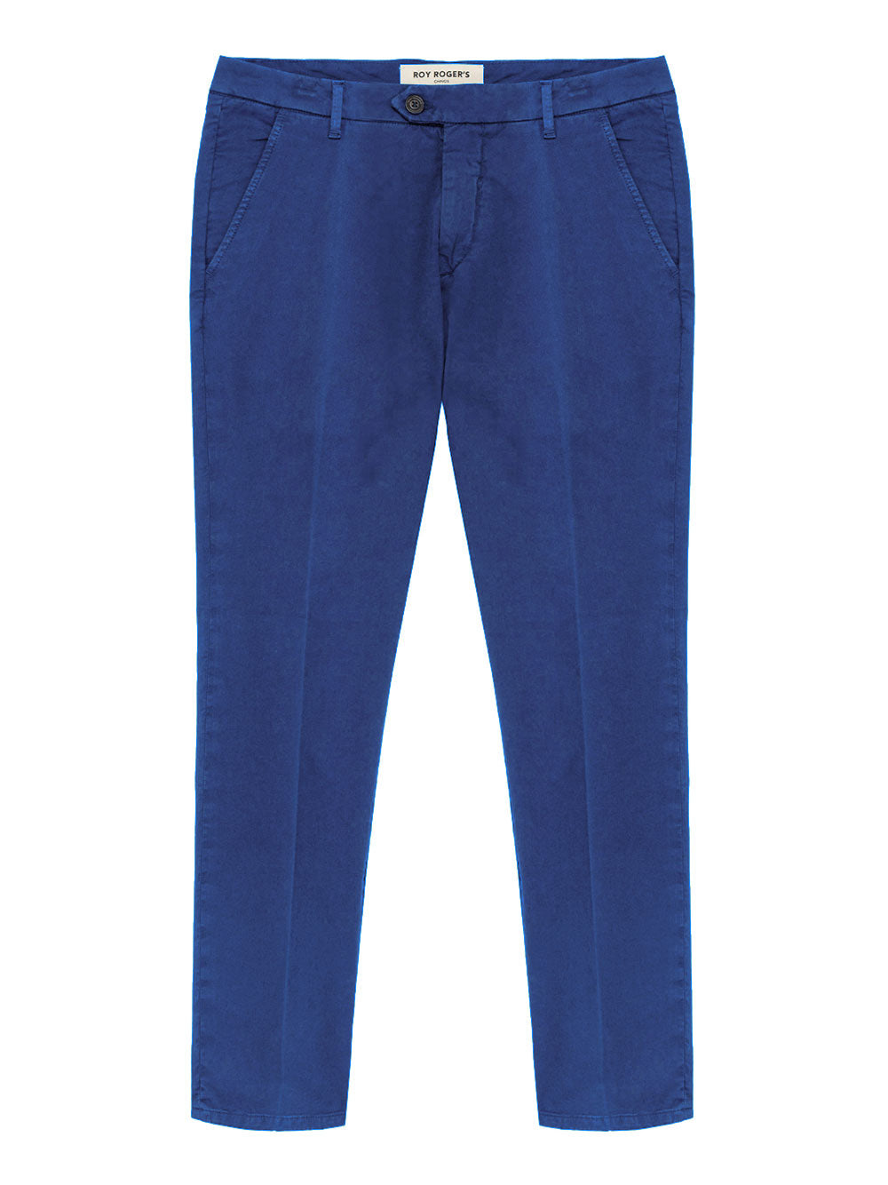 Pantalone Chino Roy Rogers New Rolf Man da Uomo - Blu
