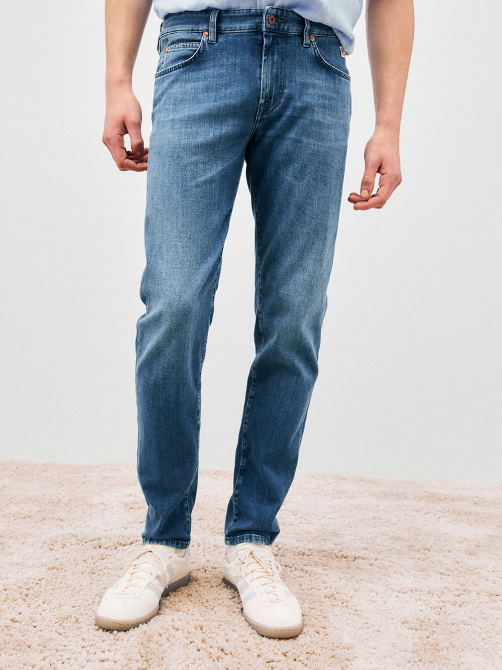 Jeans Slim Roy Rogers da Uomo - Denim
