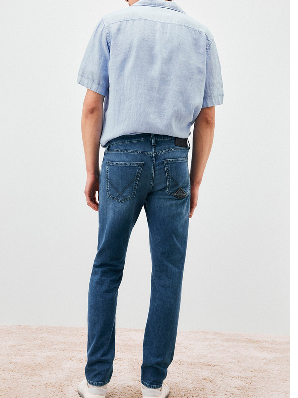 Jeans Slim Roy Rogers da Uomo - Denim