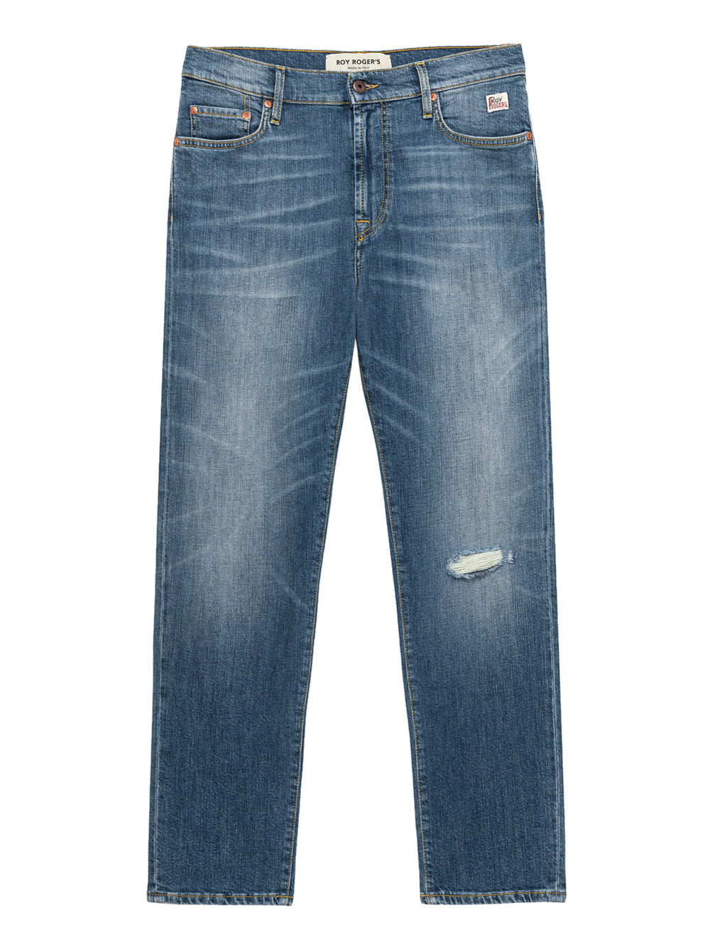 Jeans Tapered Roy Rogers da Uomo - Denim